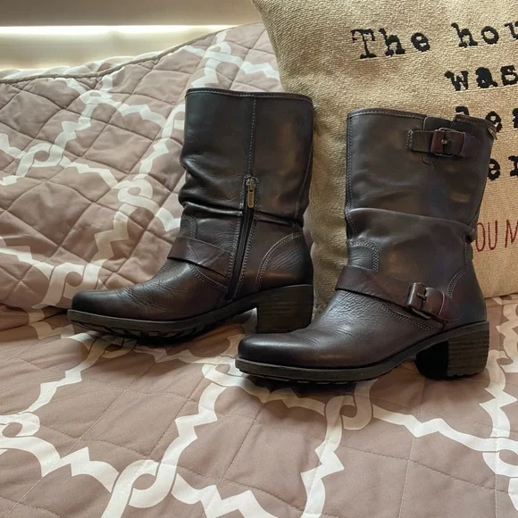 All leather Pikolinos brown boots, 38-7 - Picture 2 of 6